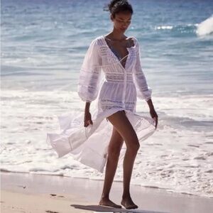 Doen Santina Dress in Salt